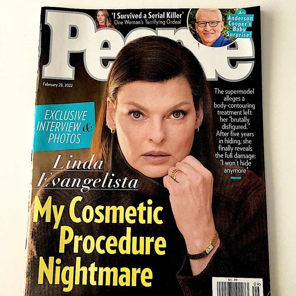 People magazine: Linda Evangelista